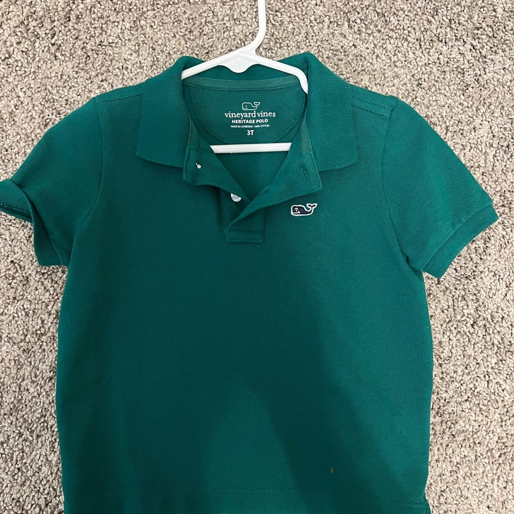 Vineyard Vine toddler polo